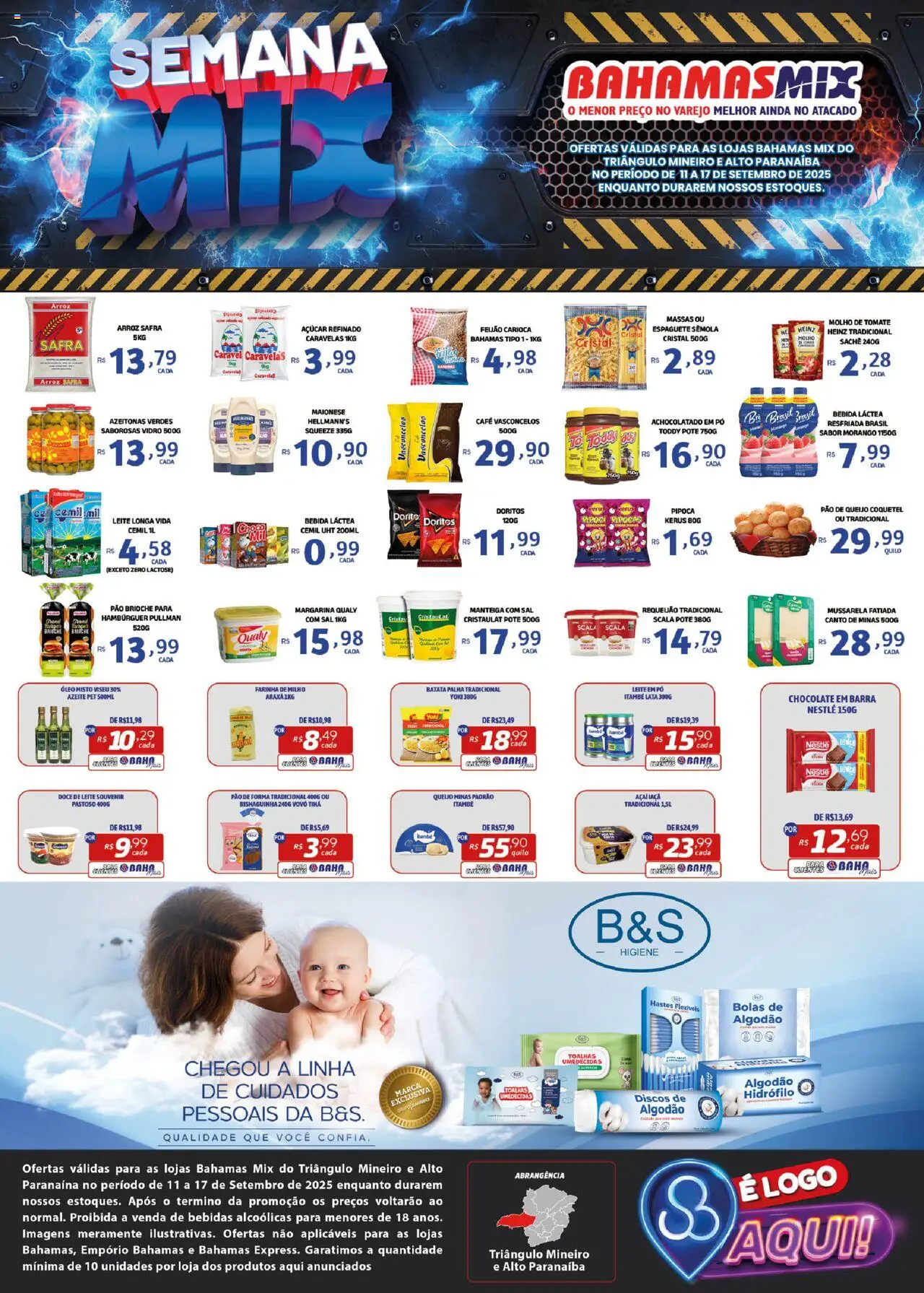 Bahamas Mix folheto "Ofertas da semana" válido a partir de 11/09/2025 - número de página 1