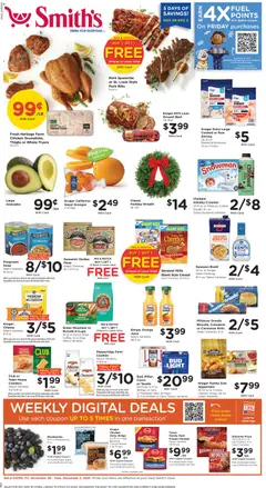 Ad Preview of Smith's Weekly Ad from 11/28/2025 | Page: 1