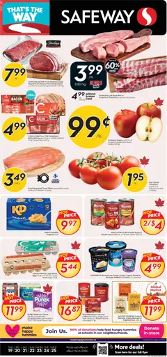Un aperçu du dépliant Safeway weekly flyer - BC du magasin Safeway est valide à partir 19 mars 2026