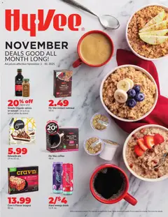 Ad Preview of HyVee Deals Good All Month Long from 11/03/2025