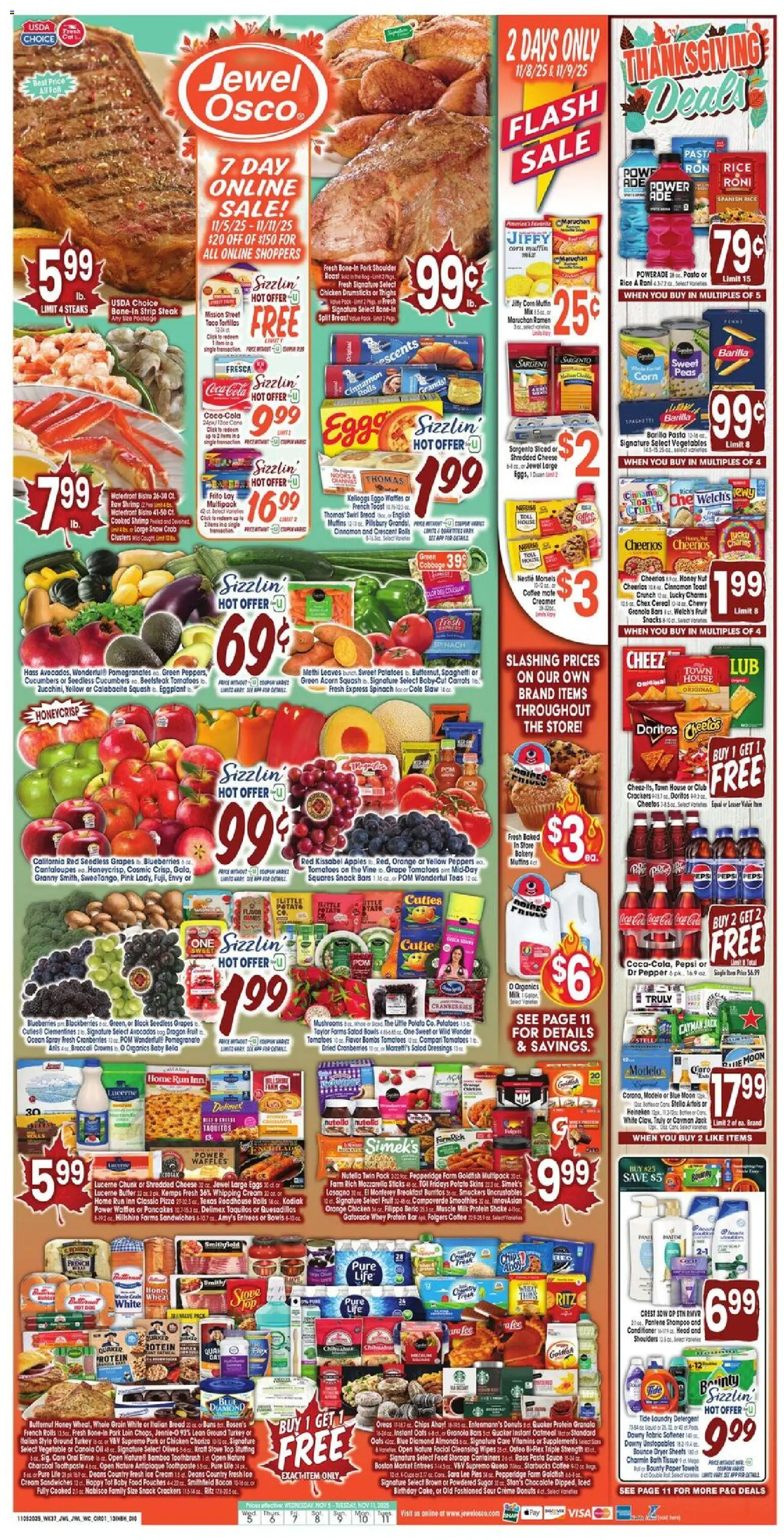 Ad Preview of Jewel Osco Weekly Ad - IN from 11/05/2025