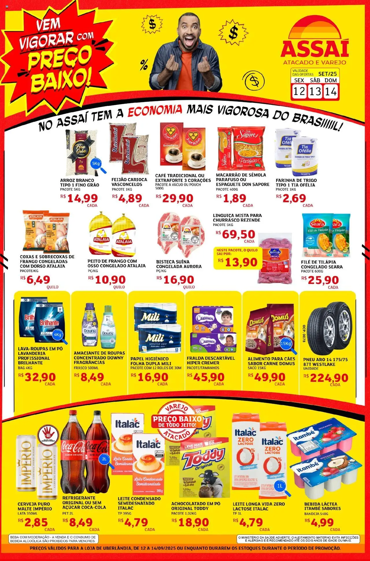 Assaí Atacadista folheto "Encarte - MG" válido a partir de 12/09/2025 - número de página 1