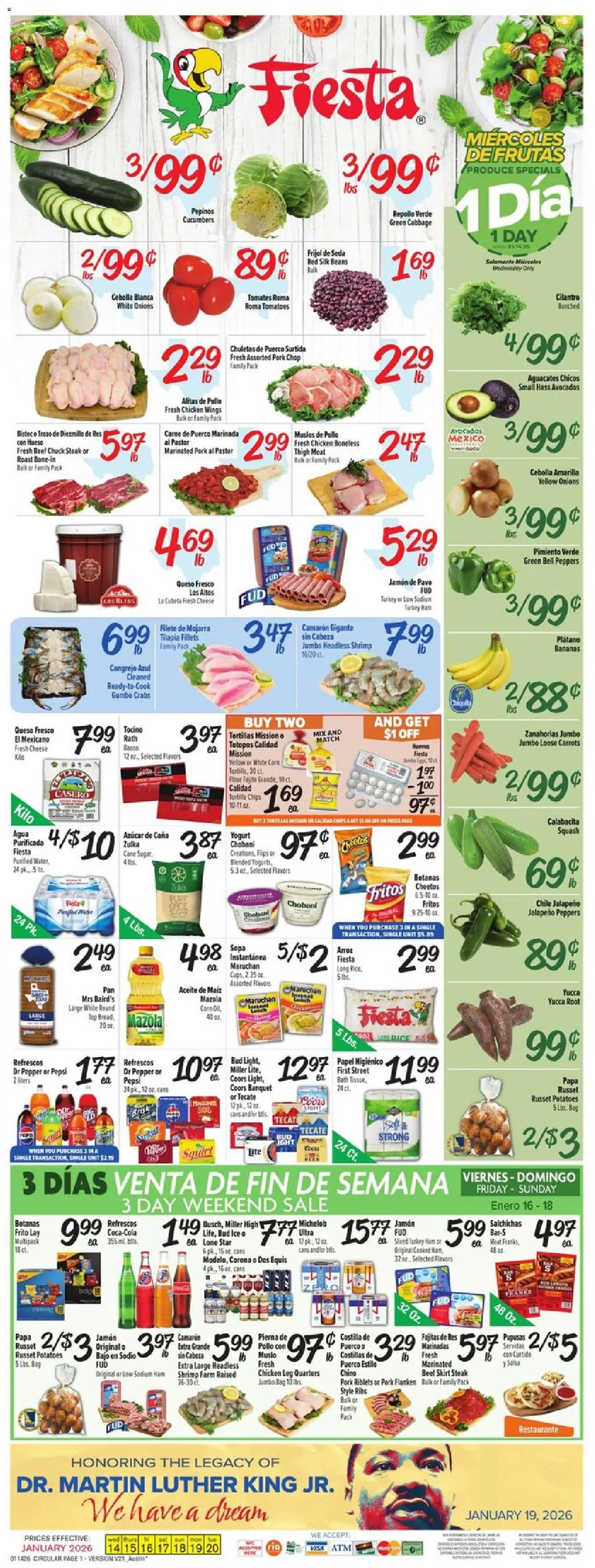 Ad Preview of Fiesta Mart Weekly Ad from 01/14/2026