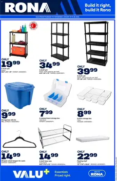 Preview of leaflet Weekly Flyer from shop Rona is valid from Jan 15, 2026
