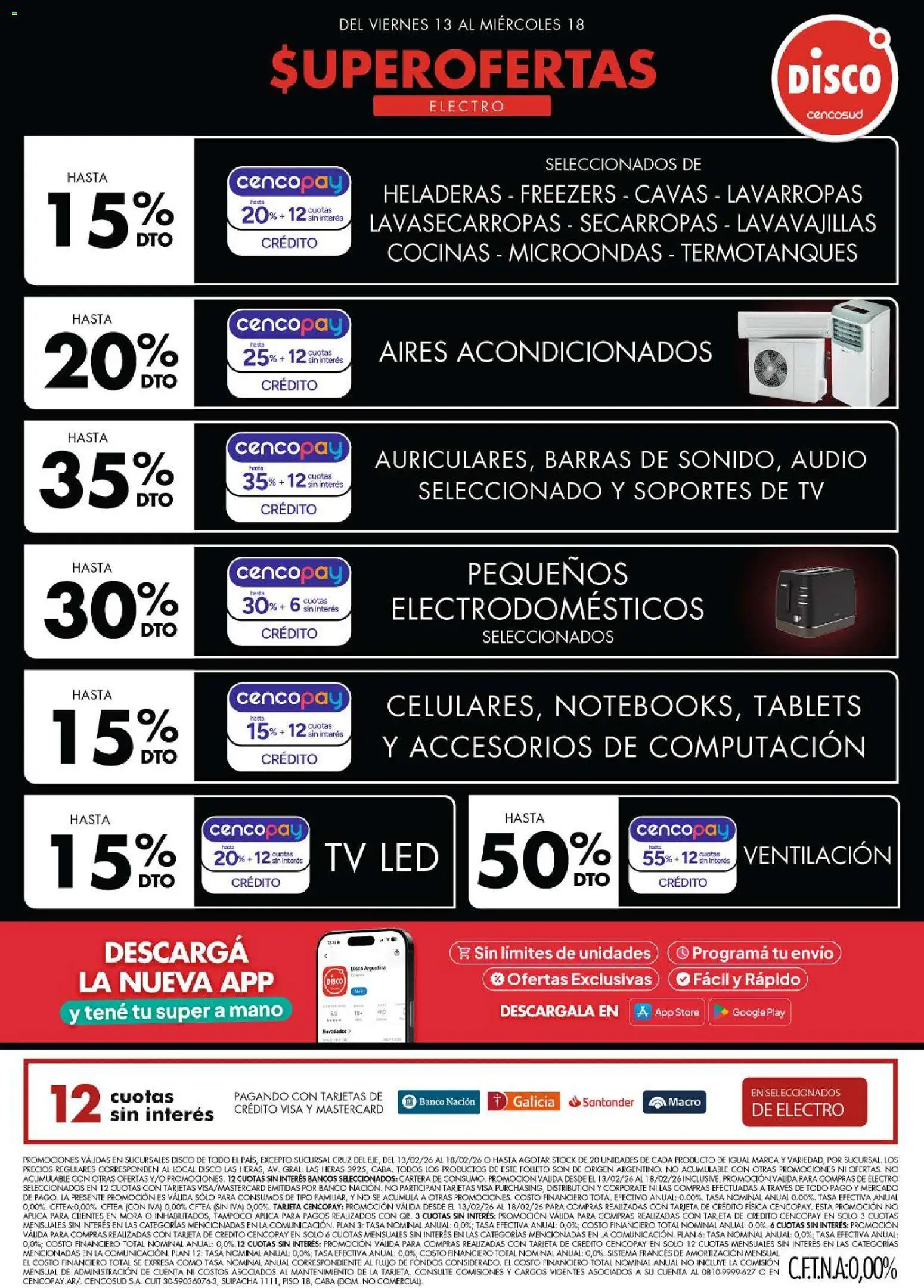 Vista previa del folleto de la tienda Disco válido desde el 12/02/2026 