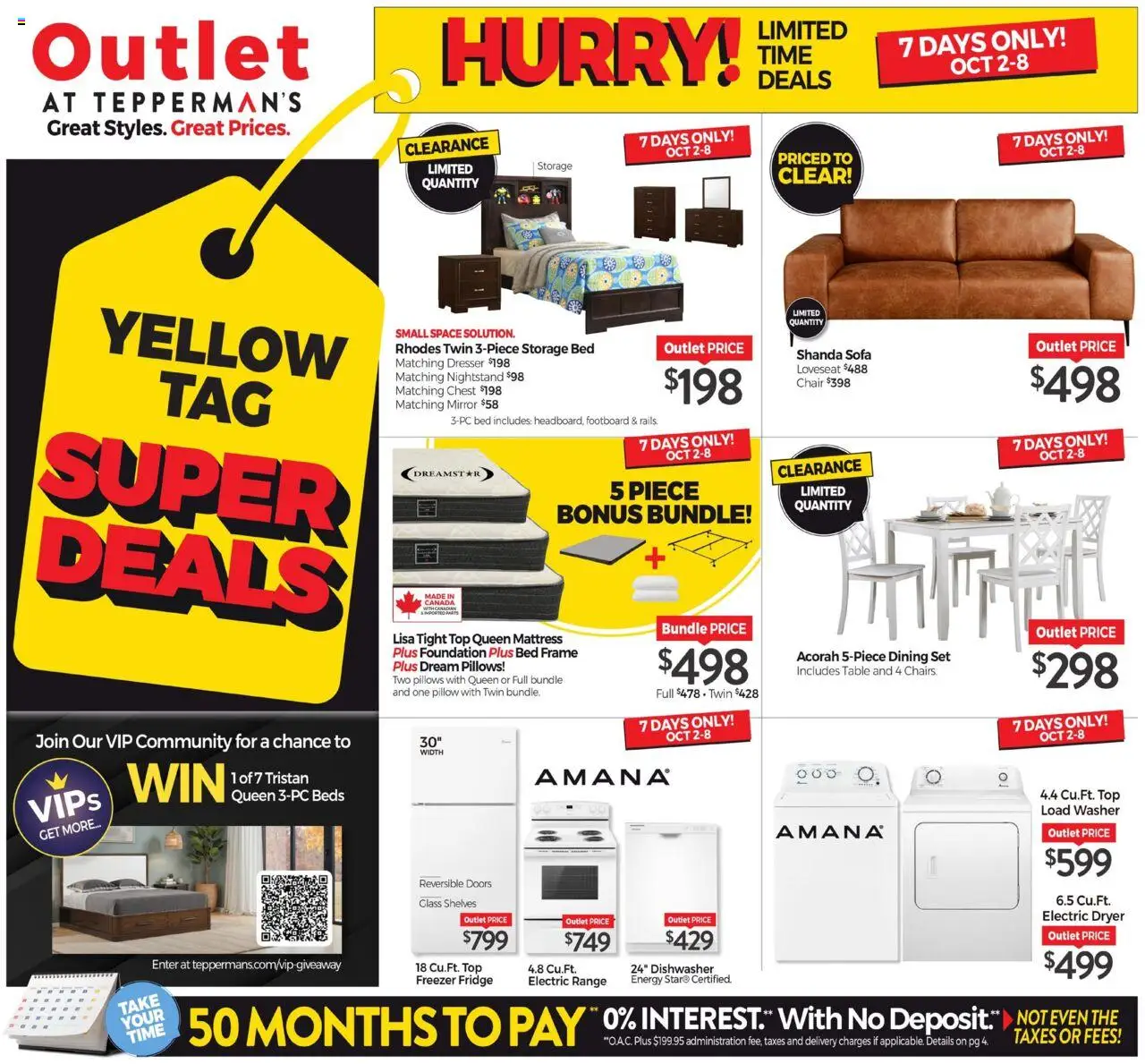 Tepperman's flyer valid from Oct 02, 2025 - page number 1