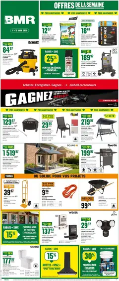 Preview of leaflet BMR weekly flyer / circulaire from shop BMR is valid from Apr 09, 2026