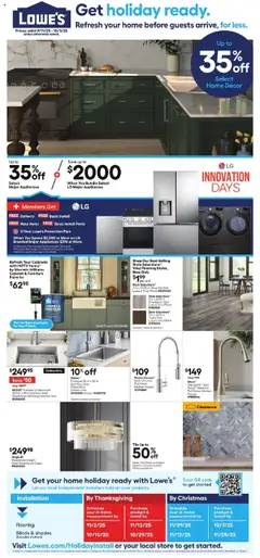 Ad Preview of Lowe's Weekly Ad from 09/11/2025