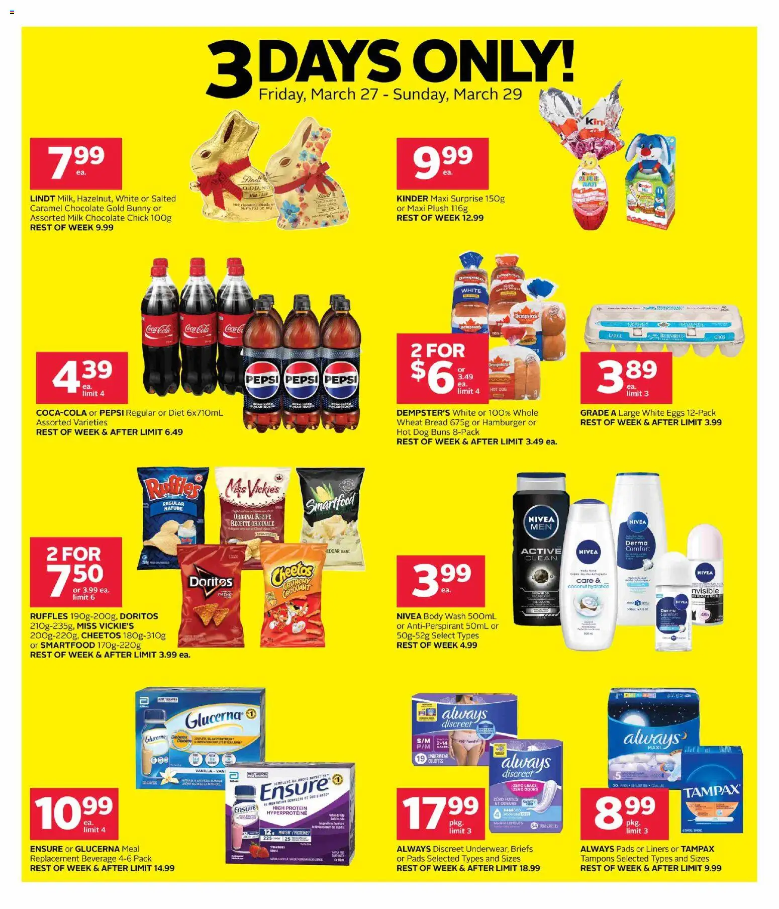 Preview of leaflet Rexall weekly flyer / circulaire from shop Rexall is valid from Mar 27, 2026