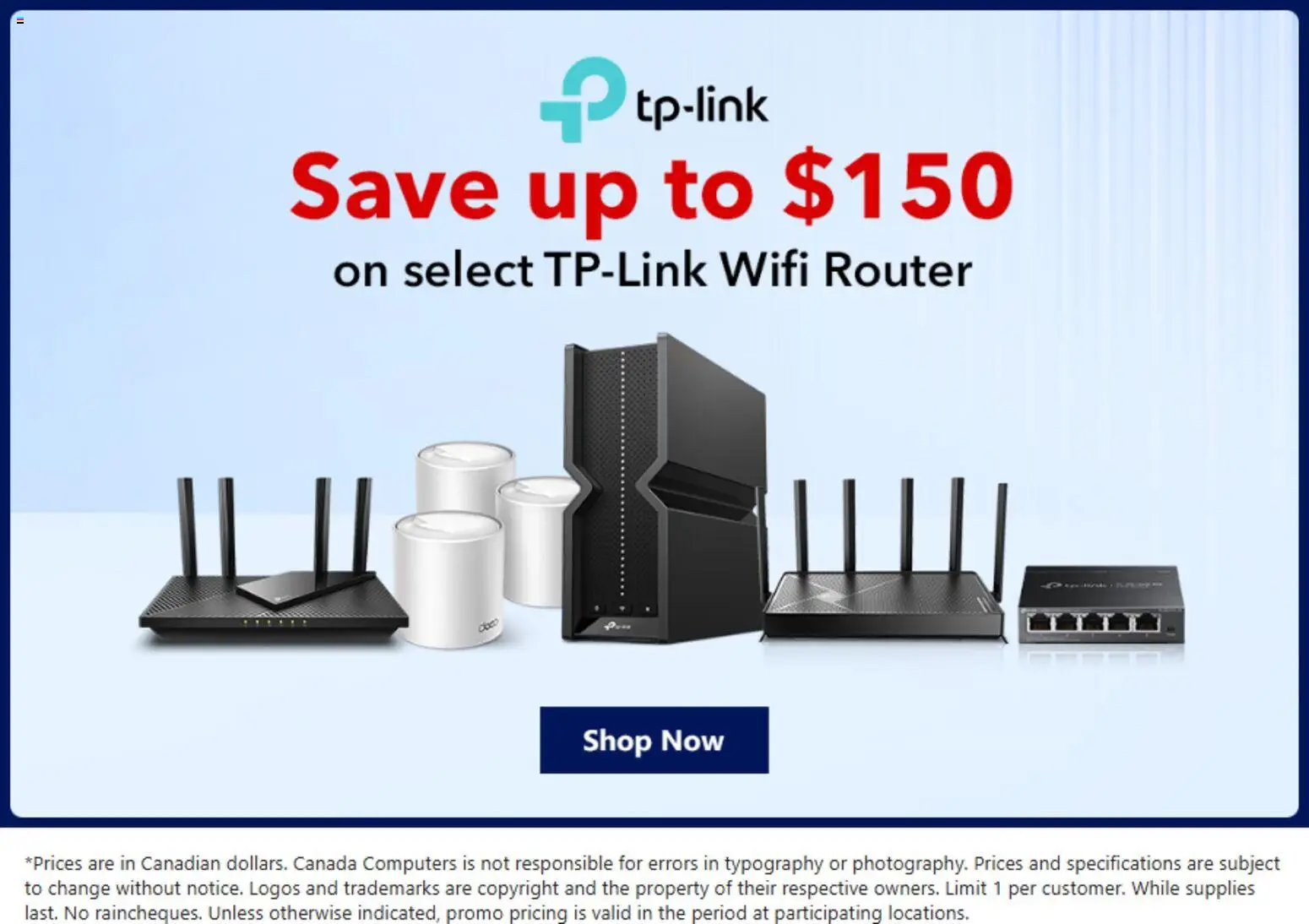 Preview of leaflet Canada Computers weekly flyer from shop Canada Computers is valid from Mar 20, 2026