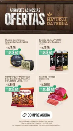 Pré-Visualização do folheto "Ofertas da semana" da loja Natural da Terra válido a partir de 11/08/2025