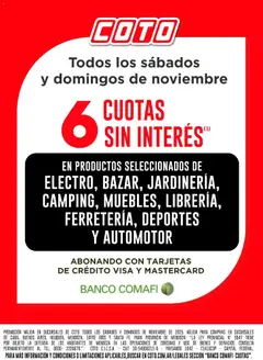 Vista previa del folleto de la tienda Coto válido desde el 01/11/2025 