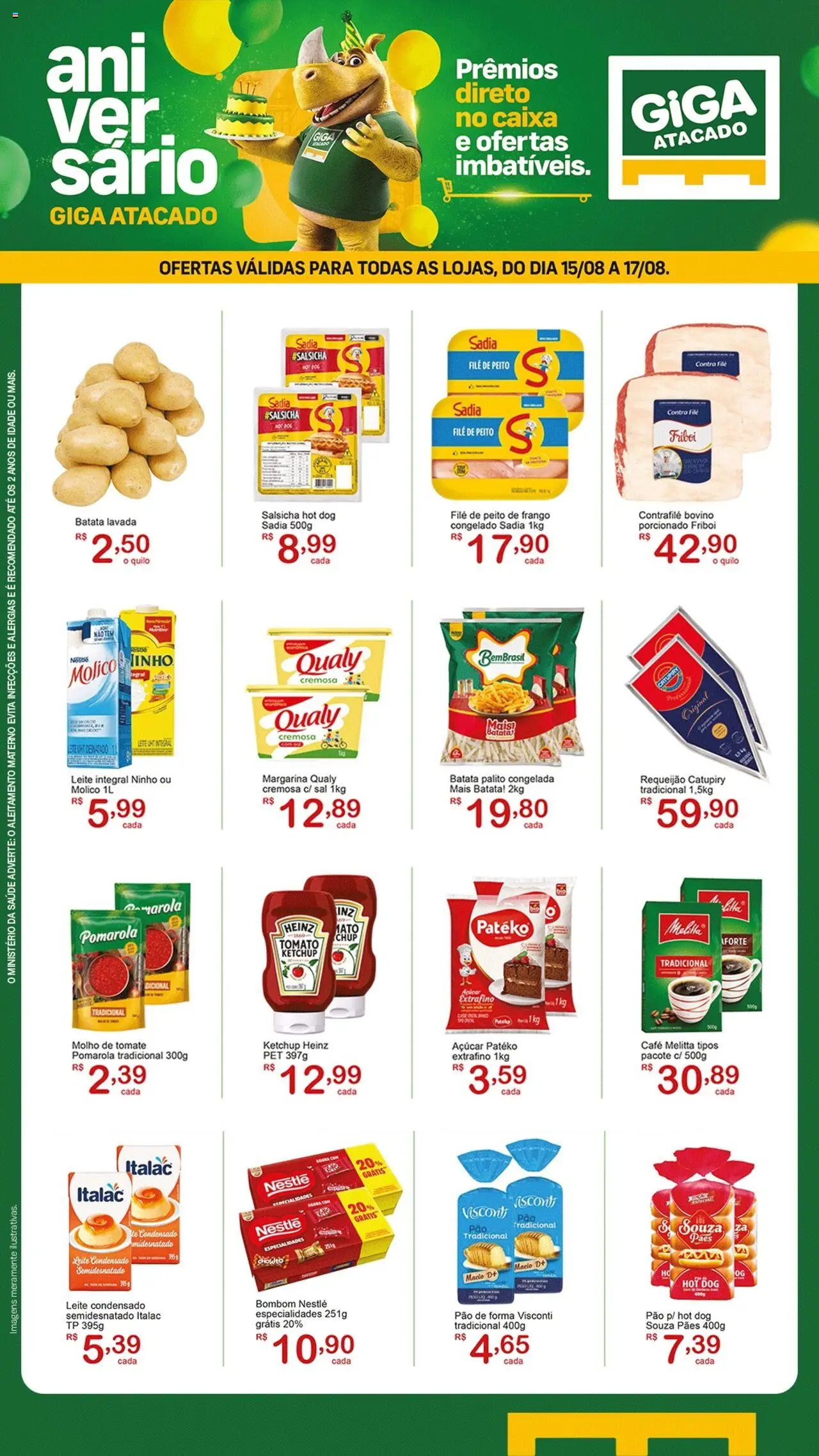 GIGA Atacado folheto "Ofertas da semana" válido a partir de 15/08/2025 - número de página 1