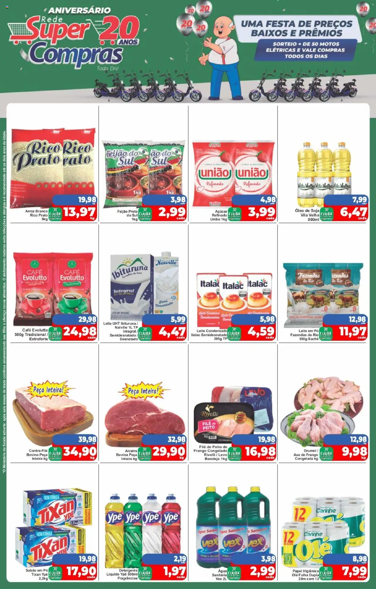 Rede Super Compras folheto "Ofertas da semana" válido a partir de 01/08/2025 - número de página 1