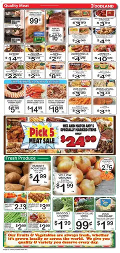 Ad Preview of Foodland Weekly Ad from 11/25/2025 | Page: 2