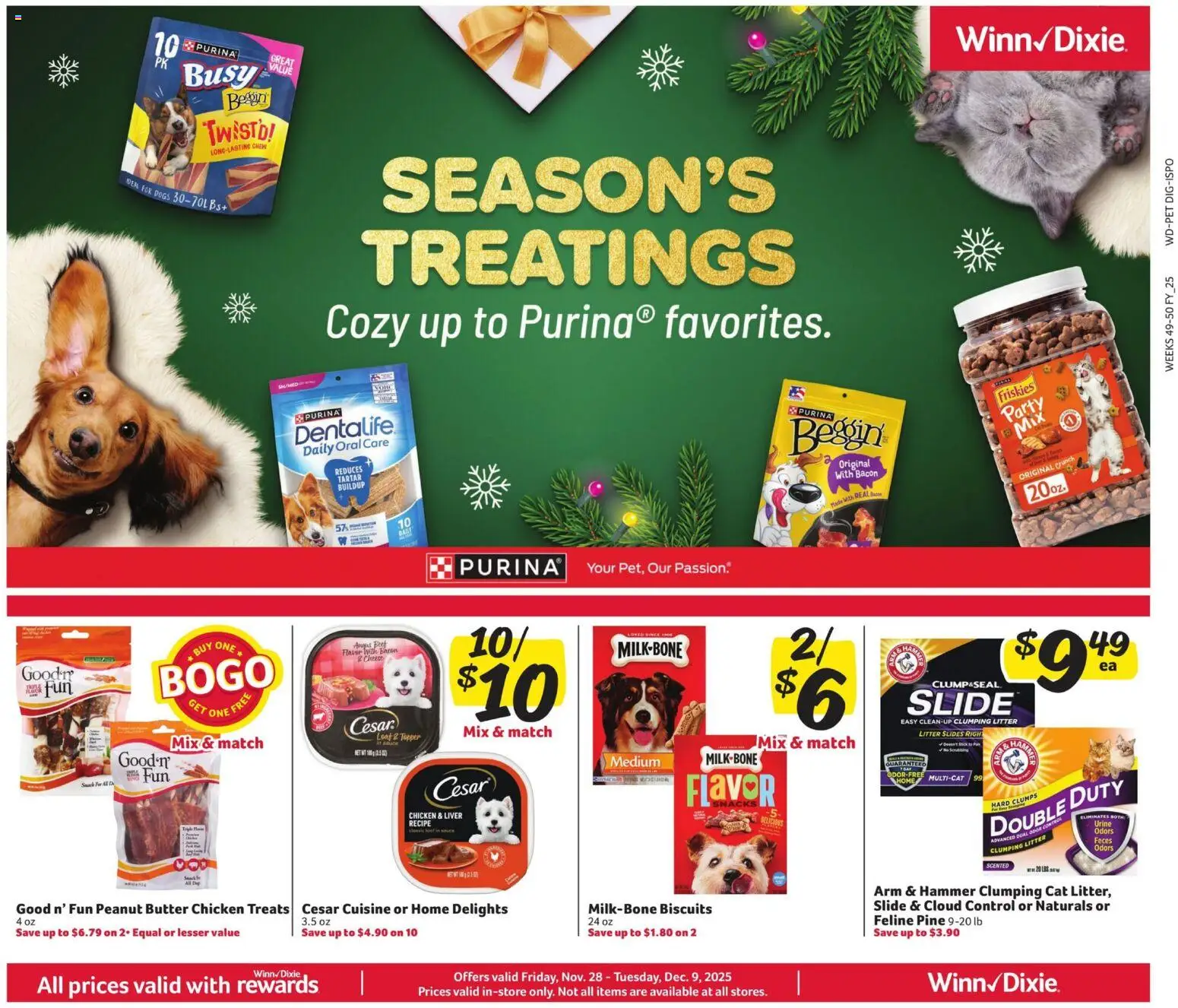 Ad Preview of Winn Dixie In-Store Flyer from 11/26/2025