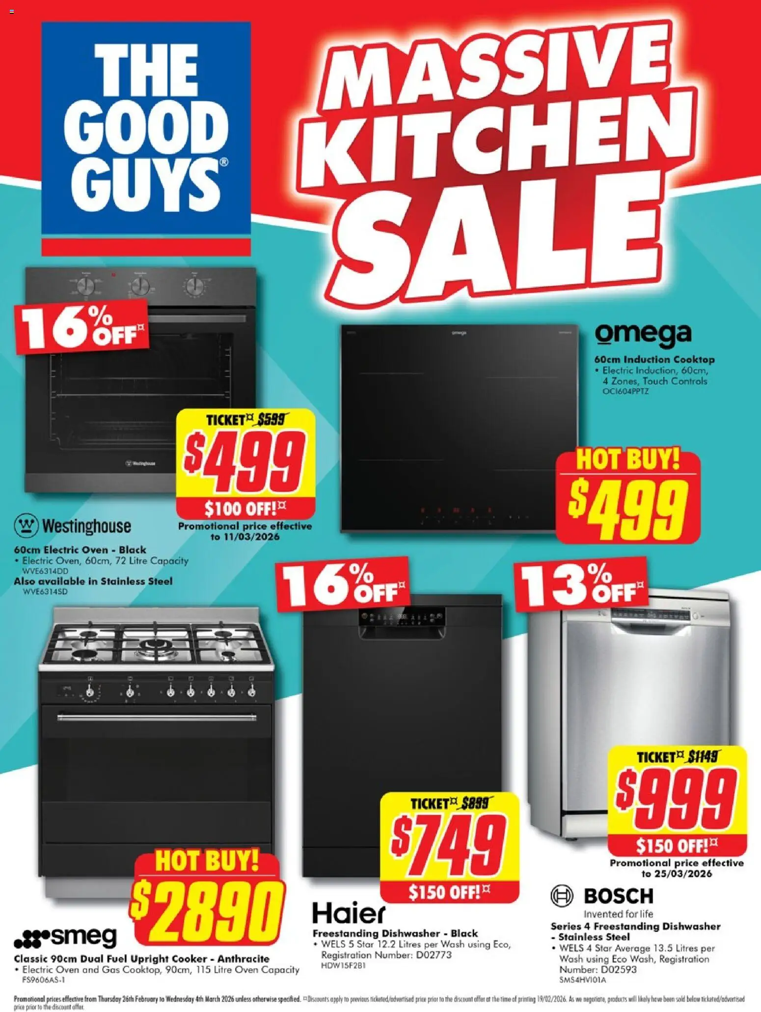 Preview of catalogue Catalogue from shop The Good Guys valid 26/02/2026