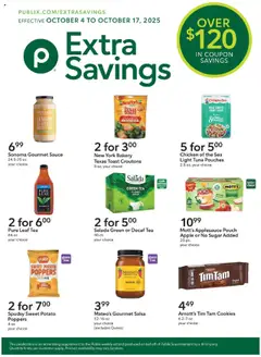 Ad Preview of Publix Extra Savings from 10/04/2025