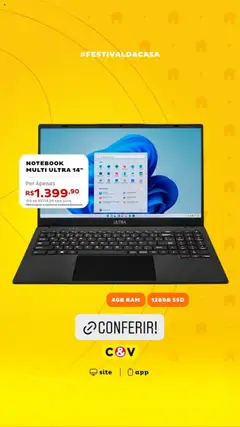 Pré-Visualização do folheto "Promoções" da loja Casa e Video válido a partir de 17/10/2025