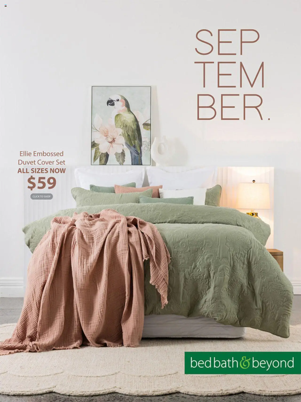 Catalogue Bed Bath and Beyond catalogue valid from 8 Sept 2025 - page 1
