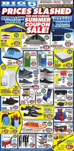 Ad Preview of Big 5 Sporting Goods Weekly Ad from 08/10/2025