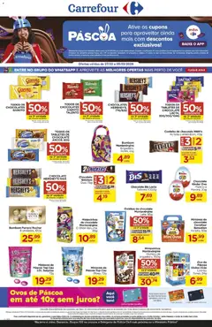 Pré-Visualização do folheto "Carrefour ofertas Páscoa" da loja Carrefour válido a partir de 27/02/2026