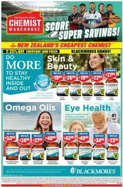 Preview of catalogue Chemist Warehouse catalogue from shop Chemist Warehouse valid 26 Mar 2026