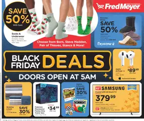 Ad Preview of Fred Meyer Black Friday from 11/28/2025