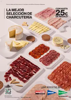 Vista previa las ofertas de la tienda El Corte Inglés - Catálogo La mejor selección de charcutéria desde el 29/01/2026 