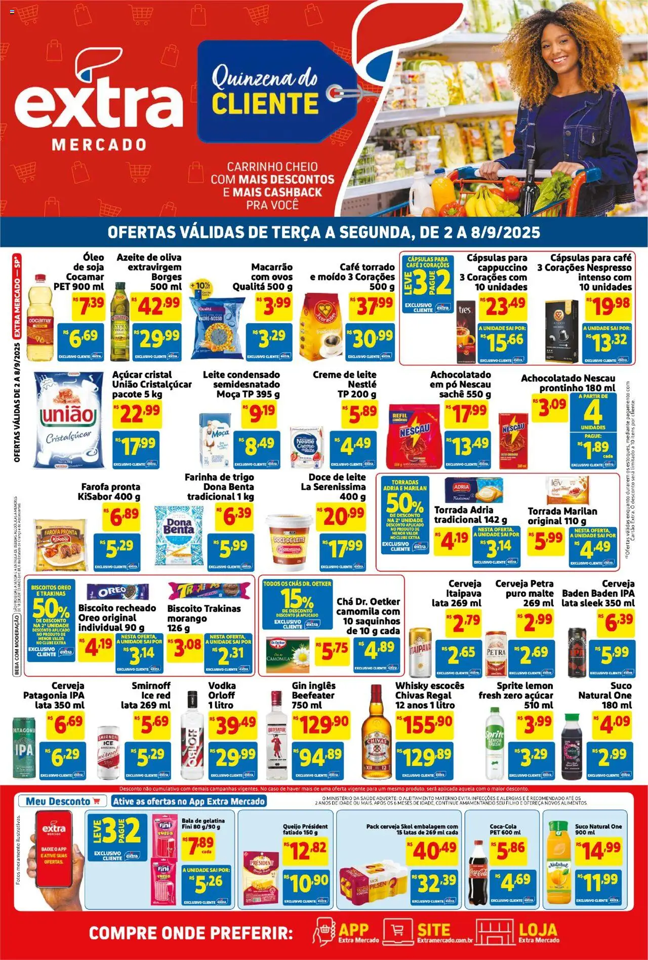 Extra folheto "Ofertas - SP" válido a partir de 02/09/2025 - número de página 1