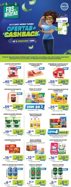 Pré-Visualização do folheto "Encarte" da loja Prezunic válido a partir de 31/10/2025 | Página: 1