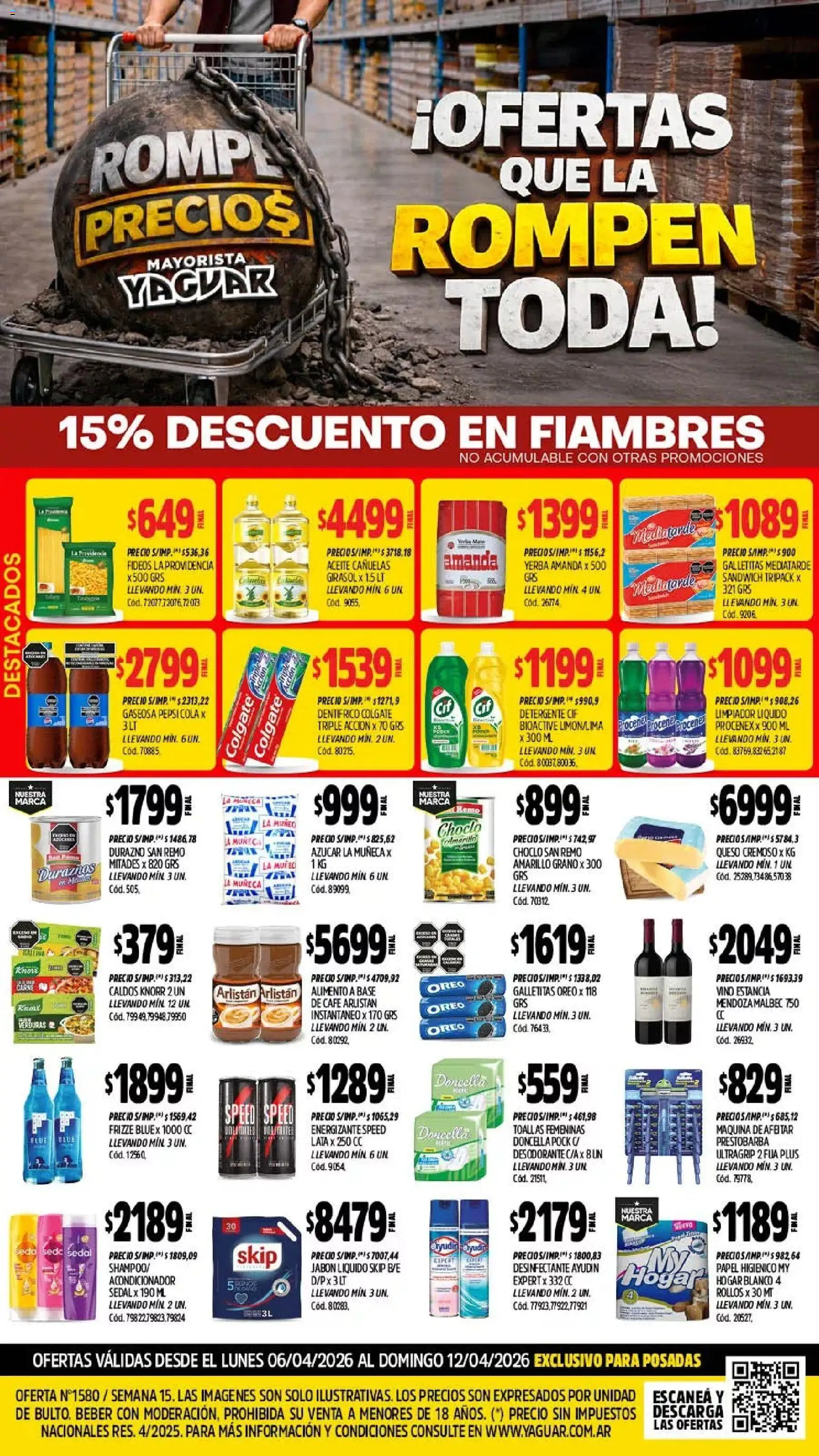 Vista previa del folleto de la tienda Yaguar válido desde el 06/04/2026 