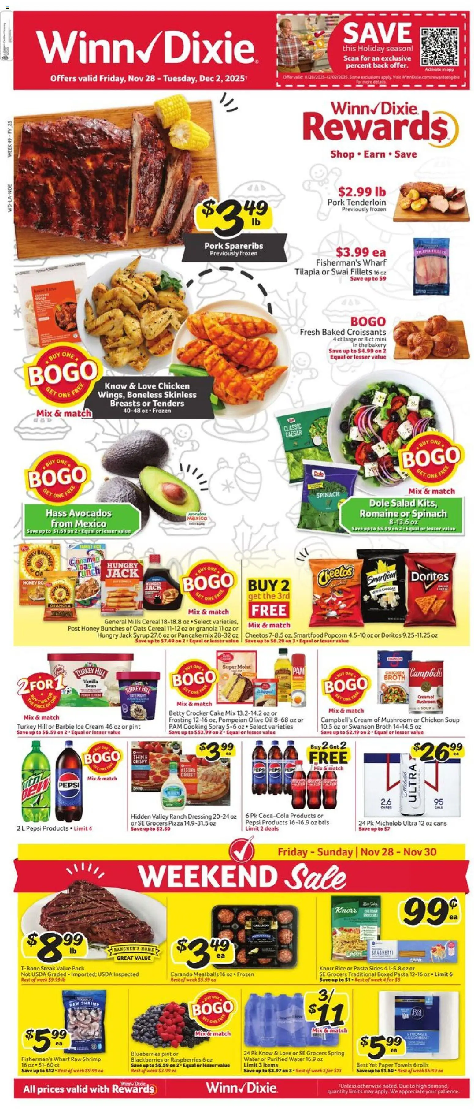 Ad Preview of Winn Dixie Weekly Ad from 11/28/2025