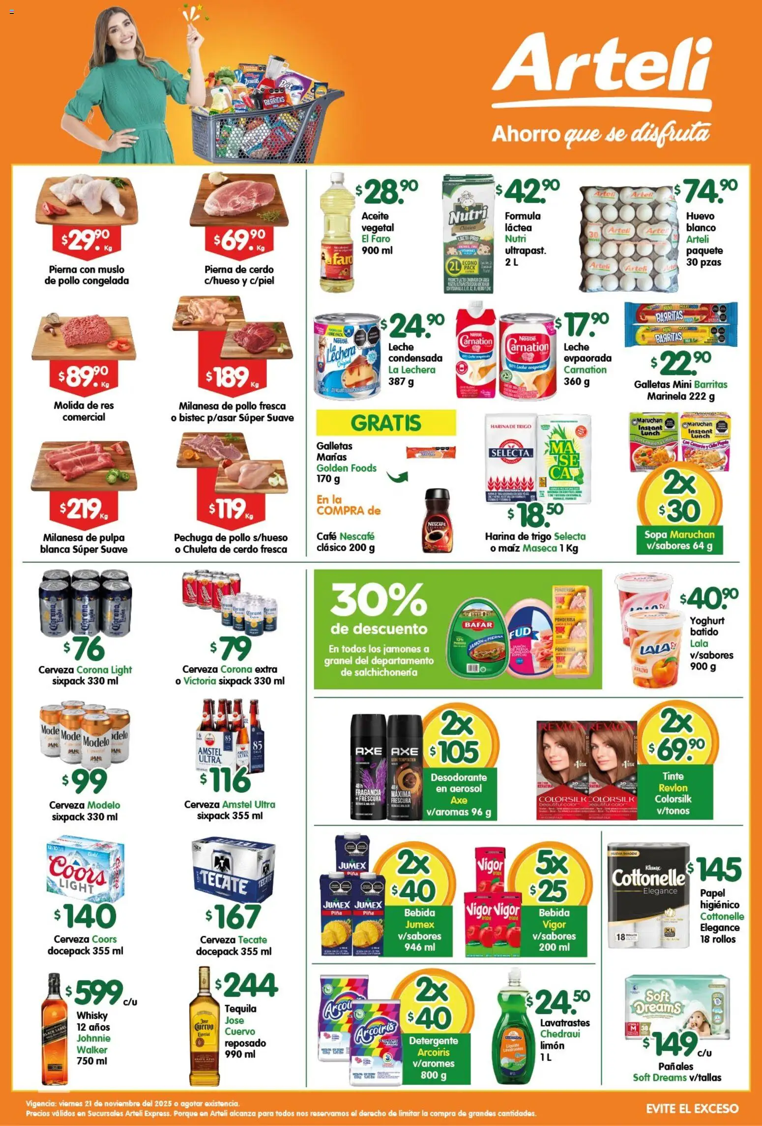 Vista previa las ofertas de la tienda Arteli - Folleto Express desde el 21/11/2025 