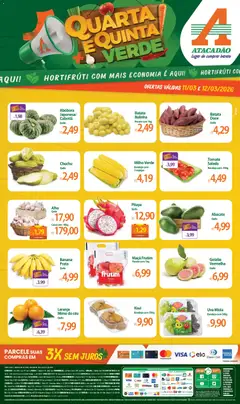 Pré-Visualização do folheto "Atacadão ofertas - RS" da loja Atacadão válido a partir de 11/03/2026