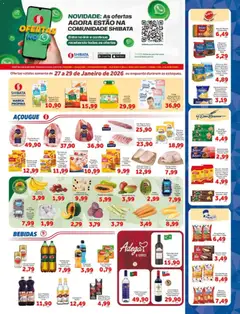 Pré-Visualização do folheto "Ofertas da semana" da loja Shibata válido a partir de 27/01/2026