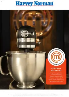 Preview of catalogue As Seen on MasterChef from shop Harvey Norman valid 25/07/2025