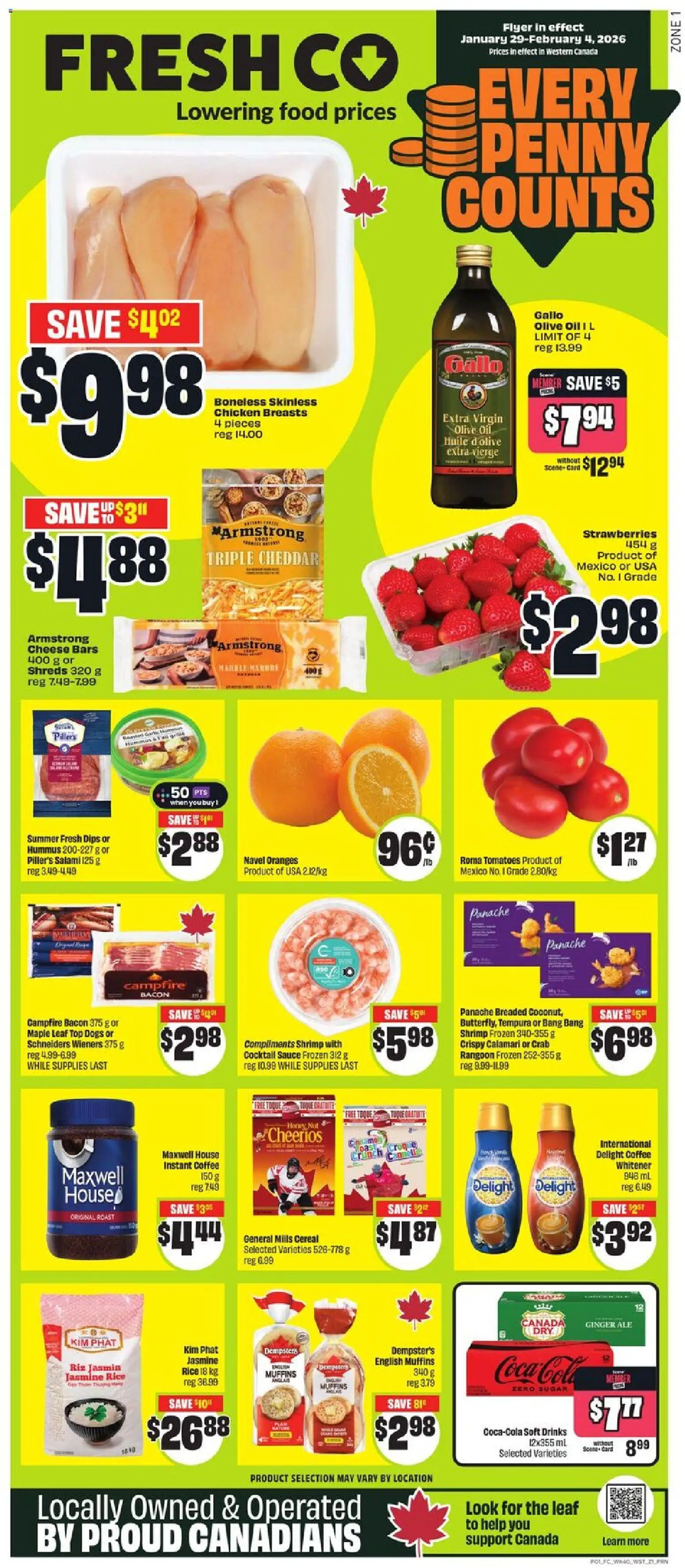 Preview of leaflet Weekly Flyer - ON from shop FreshCo is valid from Jan 29, 2026
