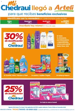 Vista previa las ofertas de la tienda Arteli - Folleto MiChedraui desde el 12/09/2025 