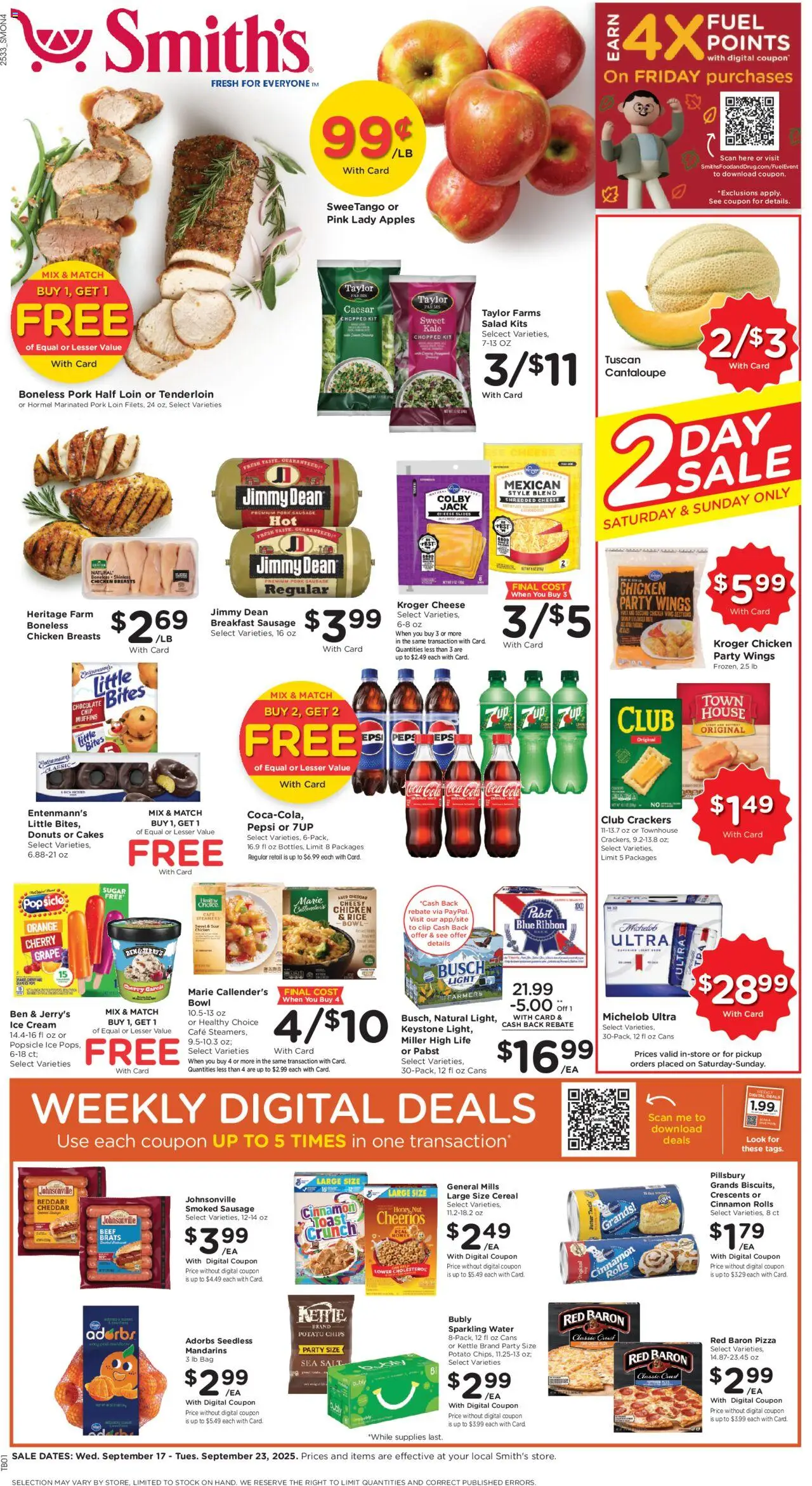 Smith's Weekly Ad - NM from 09/17/2025 - Flyer - Page number 1