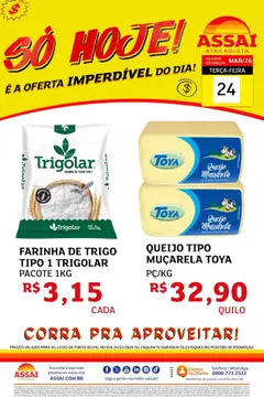 Pré-Visualização do folheto "Assaí Atacadista ofertas - RO" da loja Assaí Atacadista válido a partir de 24/03/2026