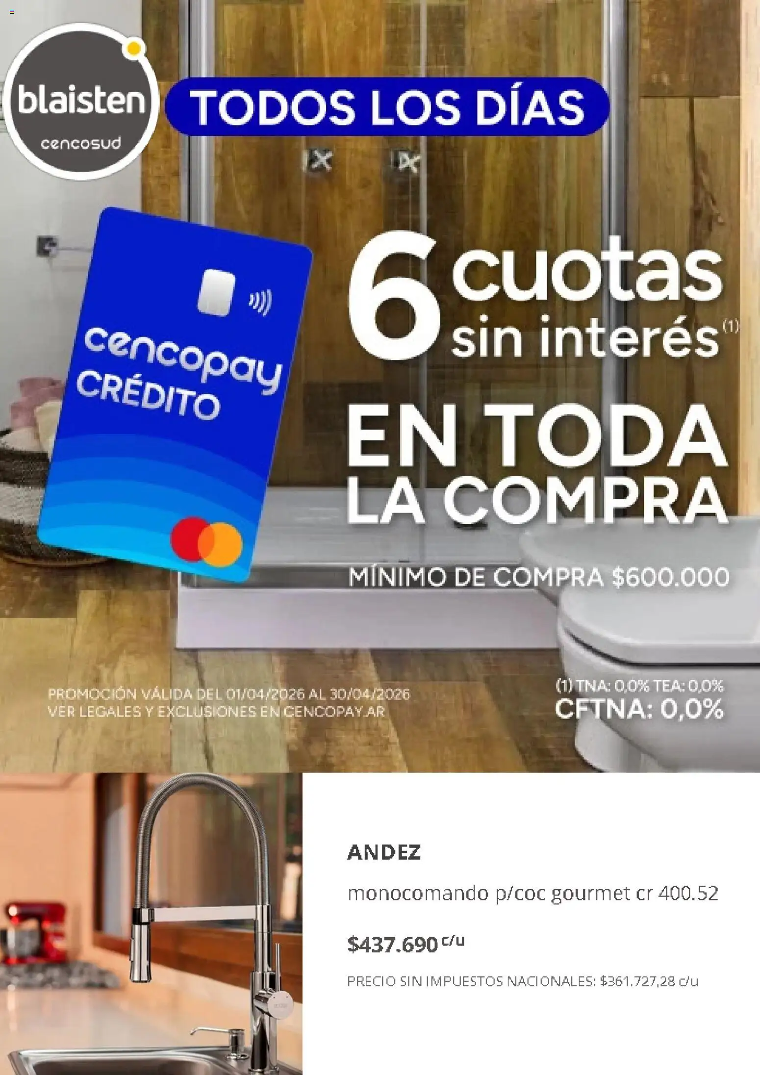 Vista previa del folleto de la tienda Blaisten válido desde el 13/04/2026 