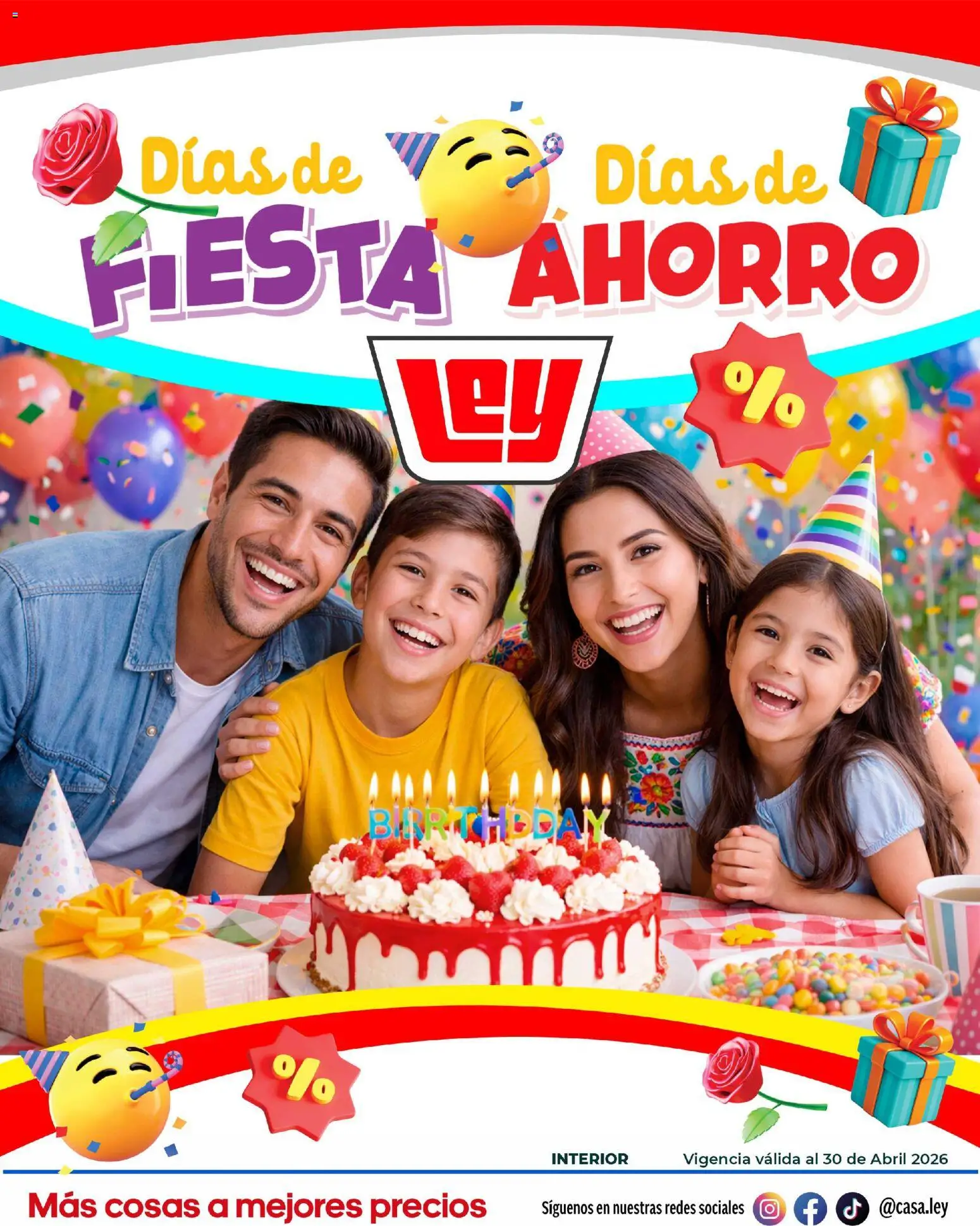 Vista previa las ofertas de la tienda Casa Ley - Casa Ley folleto Interior suple Día del Niño desde el 18/04/2026 