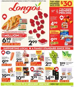 Preview of leaflet Weekly flyer / circulaire from shop Longo's is valid from Oct 23, 2025