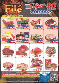 Pré-Visualização do folheto "Ofertas do Dia" da loja Rede Super Compras válido a partir de 23/10/2025