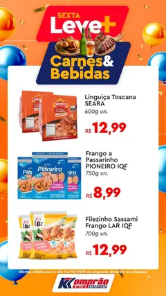 Pré-Visualização do folheto "Ofertas do Dia" da loja Komprao Atacadista válido a partir de 24/10/2025