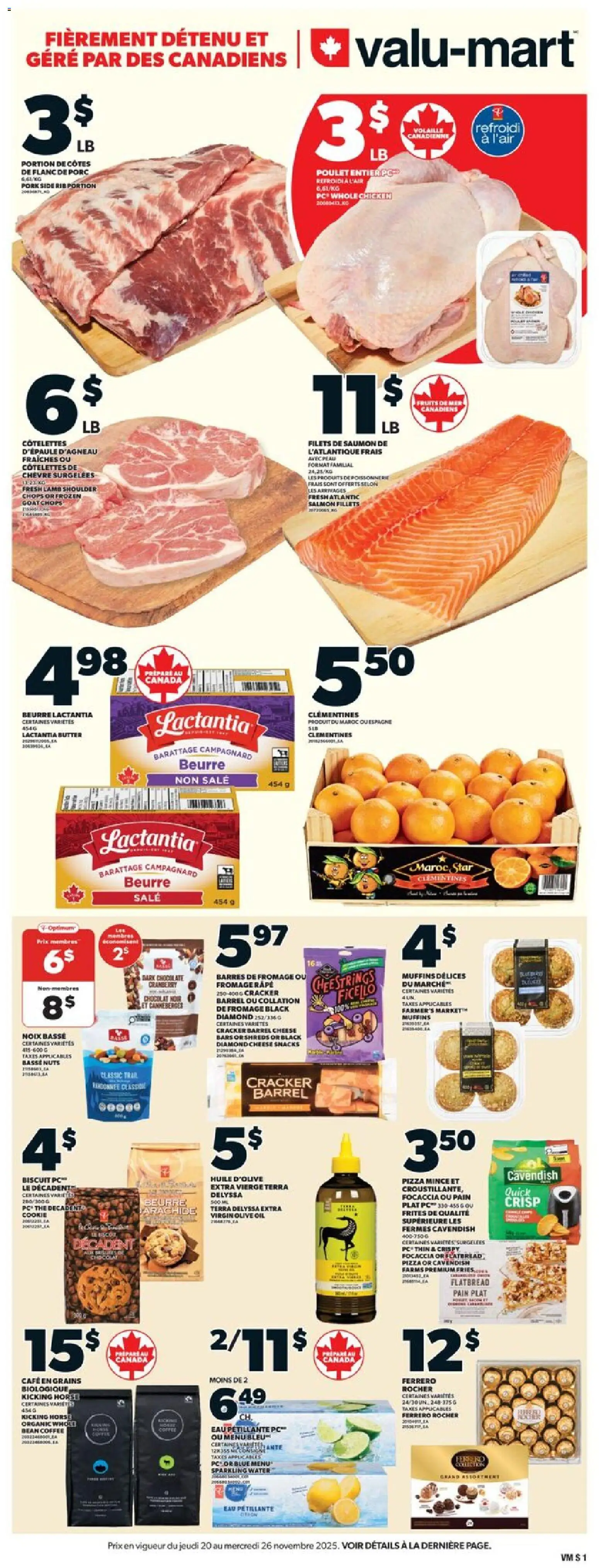 Preview of leaflet Black Friday Circulaire from shop Valu Mart is valid from Nov 20, 2025