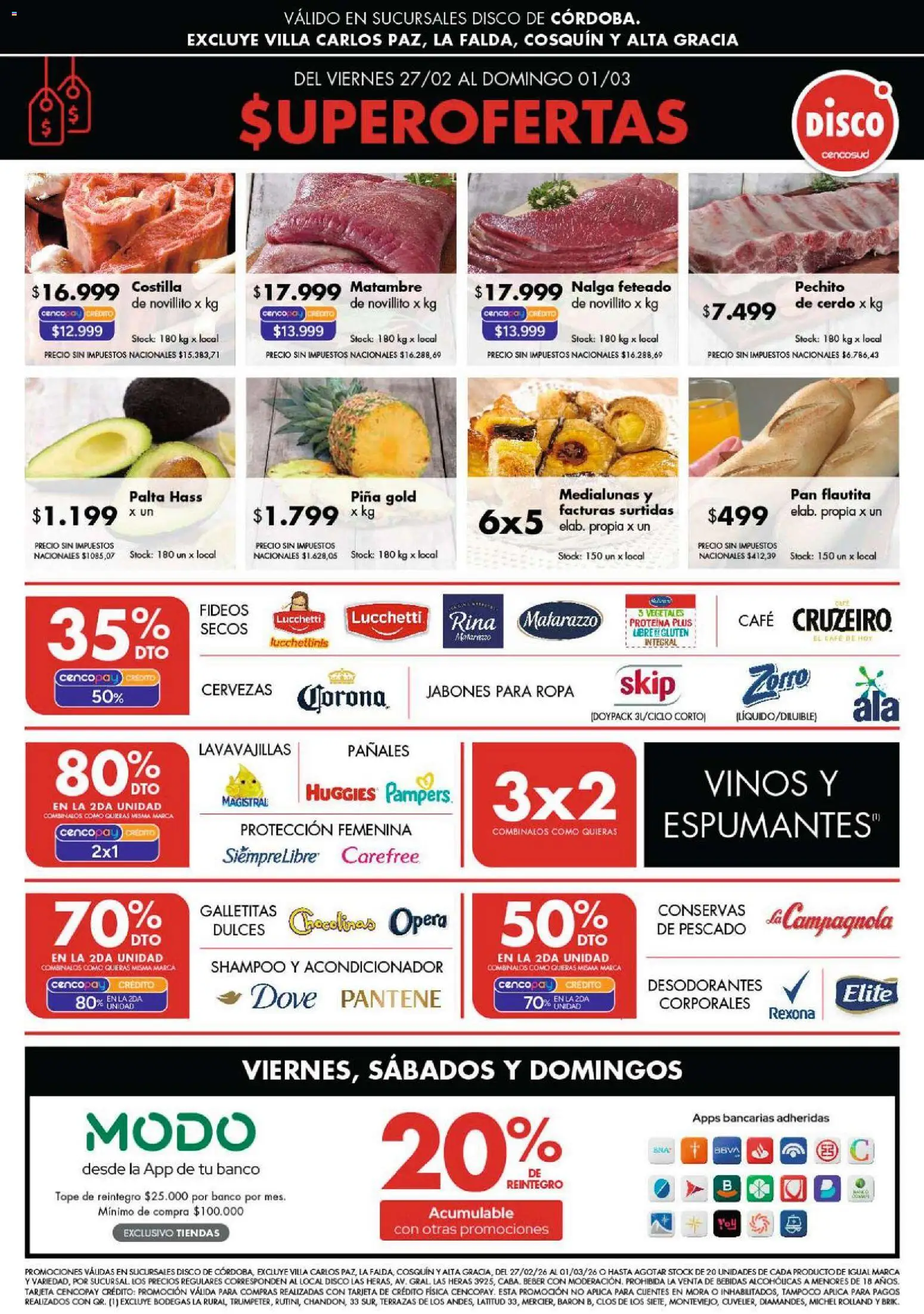 Vista previa del folleto de la tienda Disco válido desde el 26/02/2026 