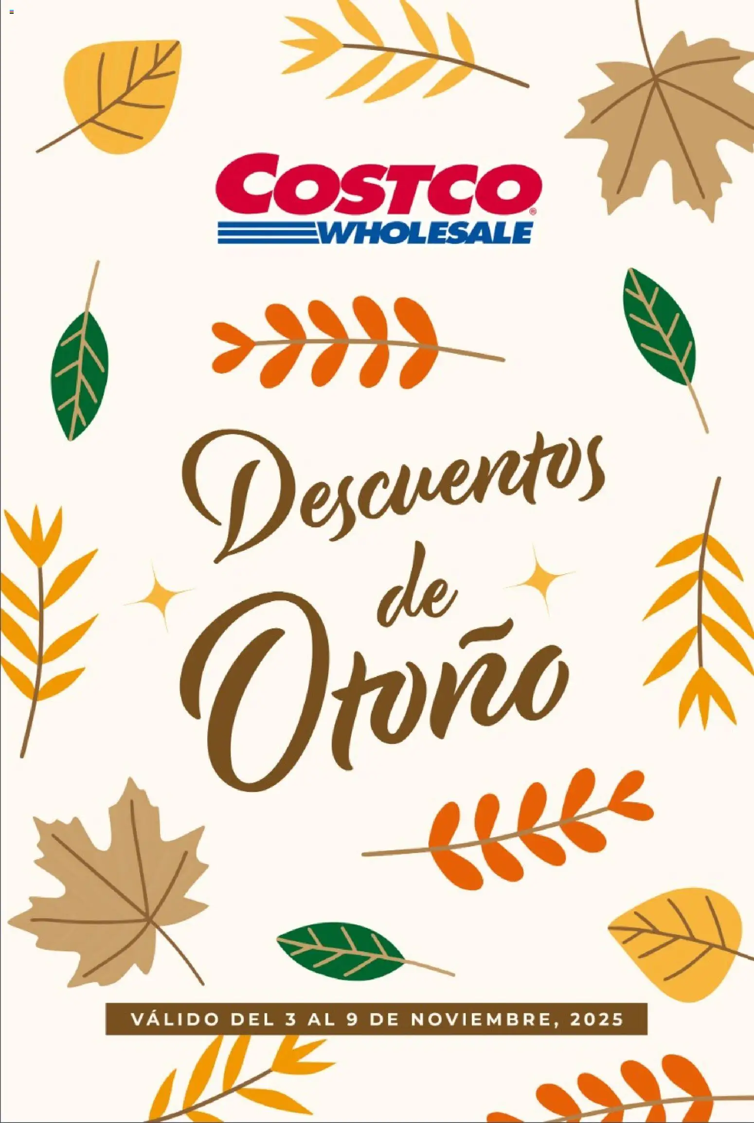 Vista previa las ofertas de la tienda Costco - Catálogo Descuentos de Otoño desde el 03/11/2025 