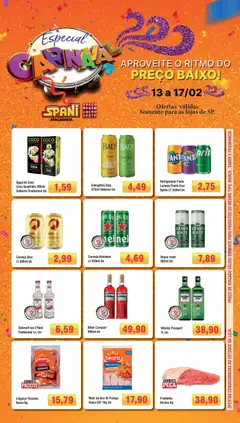 Pré-Visualização do folheto "Ofertas da semana" da loja Spani Atacadista válido a partir de 13/02/2026